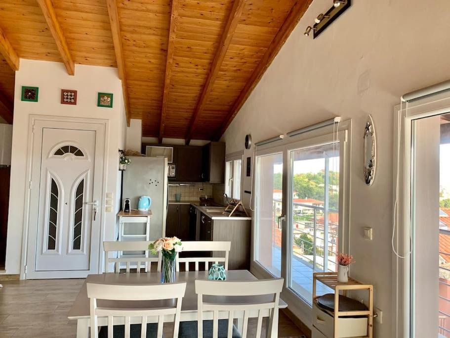 Panoramic Penthouse Corfu Town With Amazing Views Apartment Exterior photo
